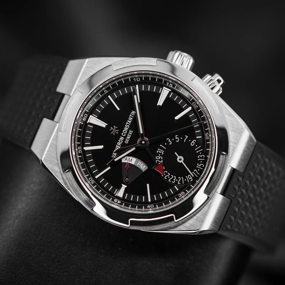 Vacheron Constantin Overseas Dual Time Full Set with Box and Papers; Excellent Condition — photo 13