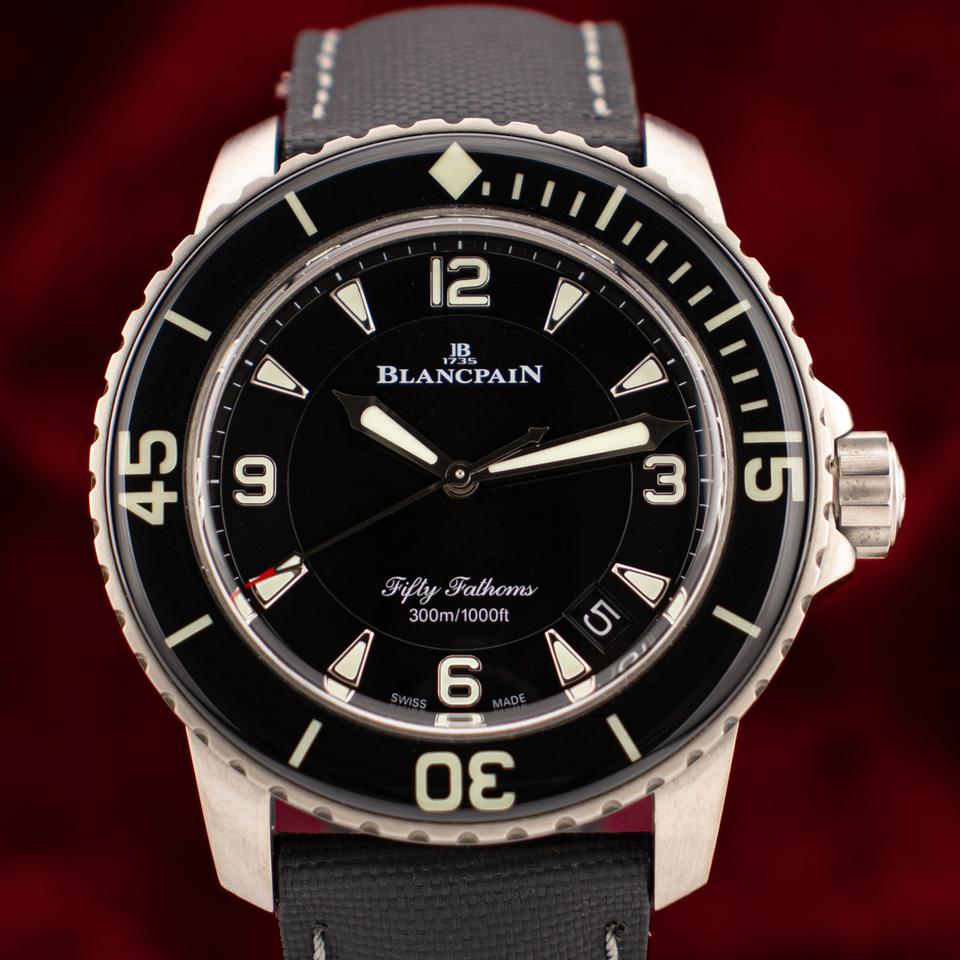 Blancpain Fifty Fathoms Full Set! B&P! Ready To Ship!