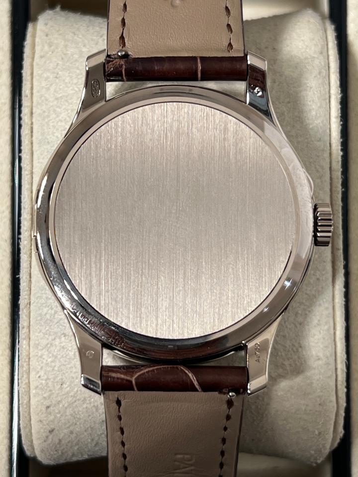 Patek Philippe Calatrava New 2026 White Gold 39mm Salmon Dial 5227G Brand New Full Set — photo 5
