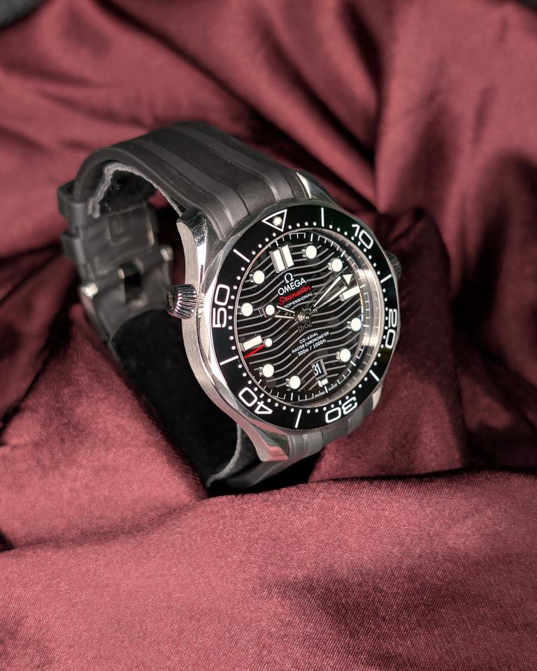 Omega Seamaster Diver 300 M Ref 210.32.42.20.01.001 | Black Wave 3 Cards 2030 Warranty — photo 5
