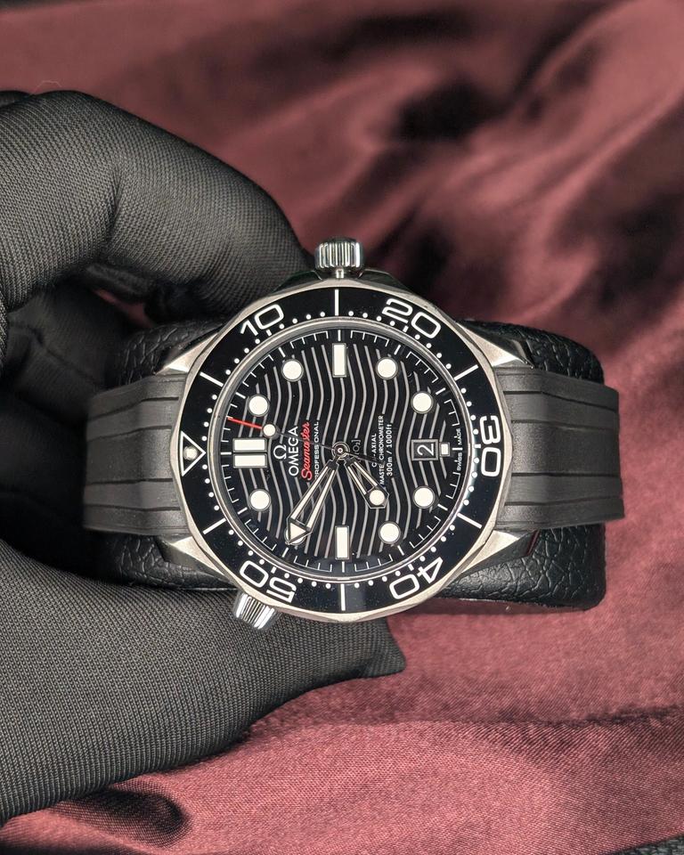 Omega Seamaster Diver 300 M Ref 210.32.42.20.01.001 | Black Wave 3 Cards 2030 Warranty — photo 13