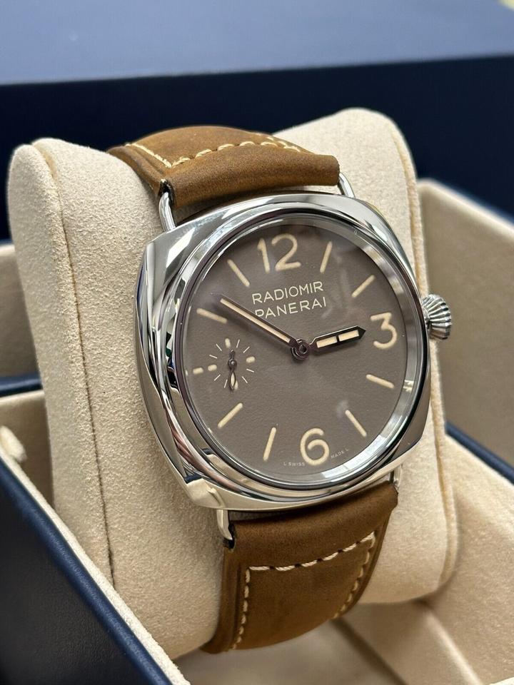Panerai PAM01385 PAM 1385 45mm Luminor Officine Brown Dial Box Paper 2023 — photo 2