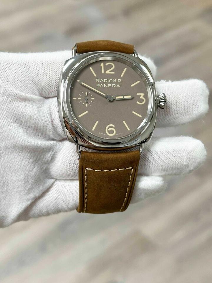Panerai PAM01385 PAM 1385 45mm Luminor Officine Brown Dial Box Paper 2023 — photo 3
