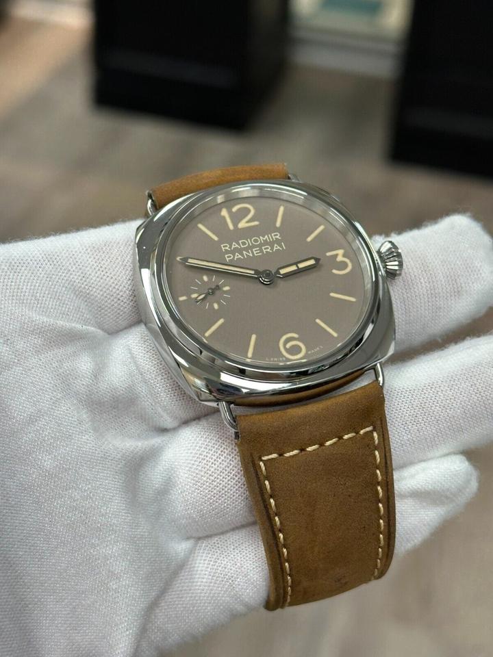 Panerai PAM01385 PAM 1385 45mm Luminor Officine Brown Dial Box Paper 2023 — photo 4