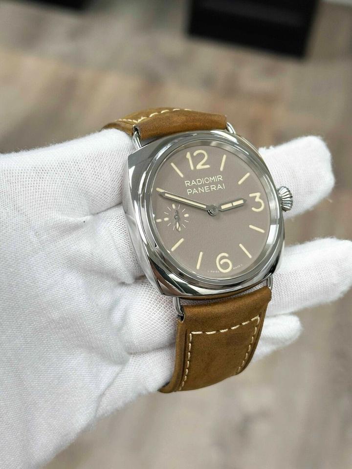 Panerai PAM01385 PAM 1385 45mm Luminor Officine Brown Dial Box Paper 2023 — photo 5