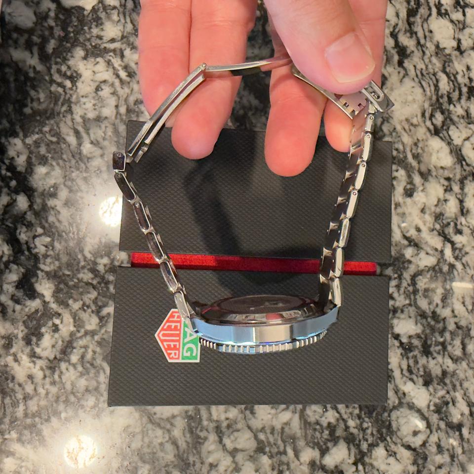 TAG Heuer Aquaracer Professional 300 Date Complete Set - Full Links Box Papers — photo 6