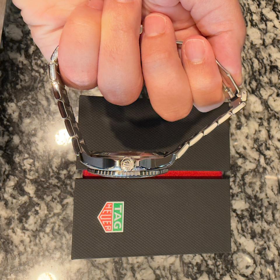 TAG Heuer Aquaracer Professional 300 Date Complete Set - Full Links Box Papers — photo 7