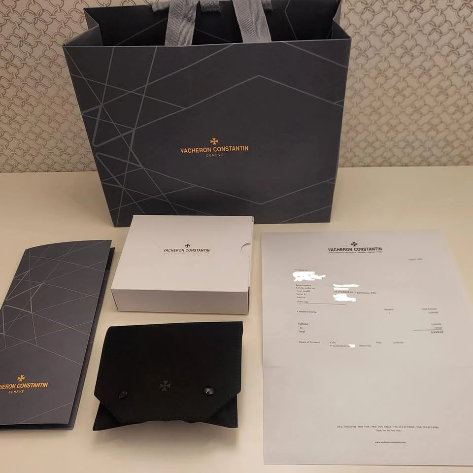 Vacheron Constantin Patrimony Perpetual Calendar Ultra Thin 41mm full set &amp; serviced 8/2025 at Vacheron boutique — photo 4