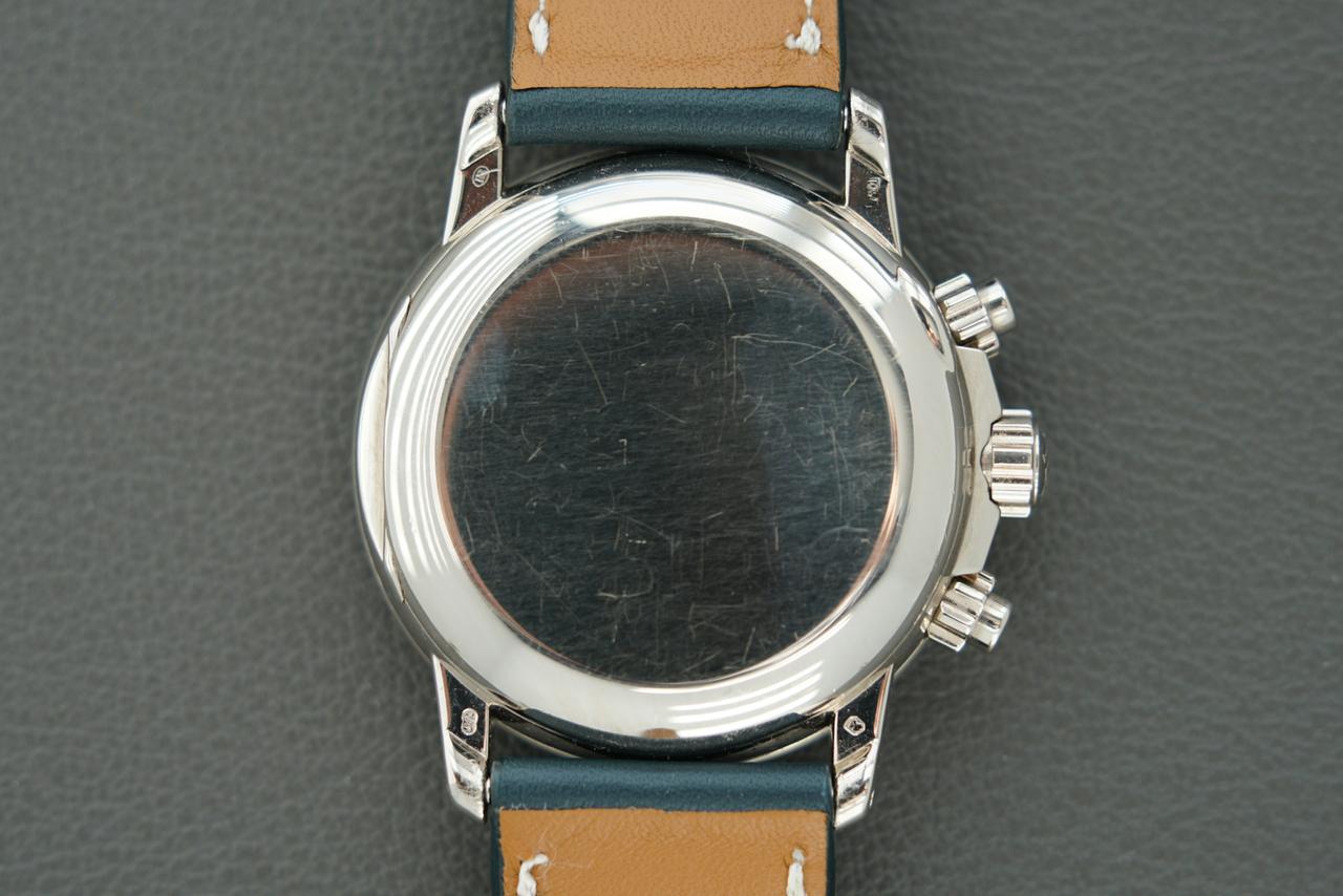 Blancpain Léman Half Hunter Chronograph 18k White Gold. Limited edition of 333 — photo 5