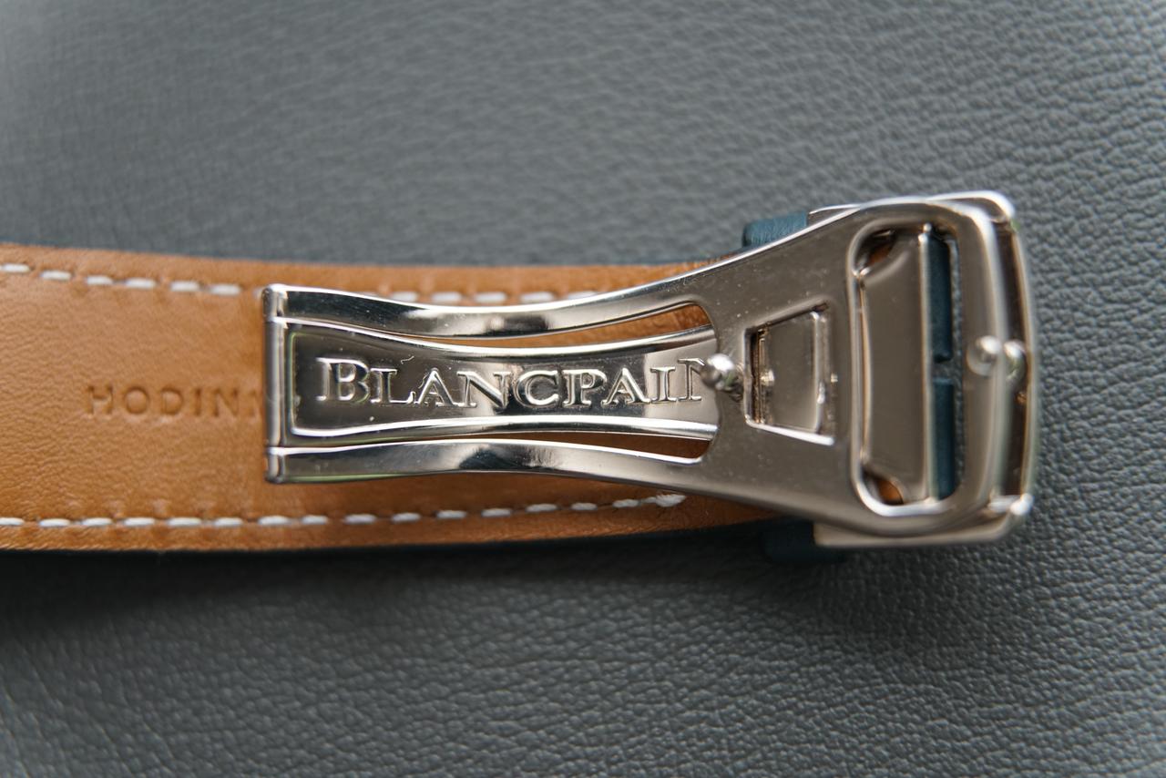 Blancpain Léman Half Hunter Chronograph 18k White Gold. Limited edition of 333 — photo 7