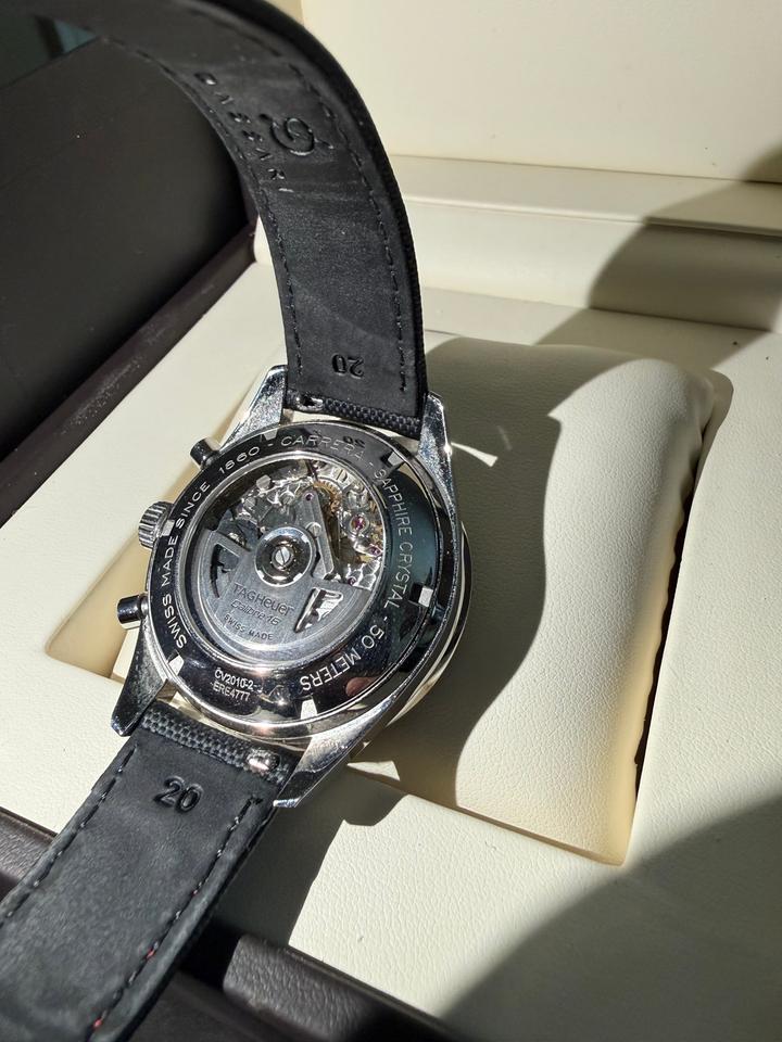 TAG Heuer Carrera Second Owner. Original box. Tag steel band links pins — photo 5