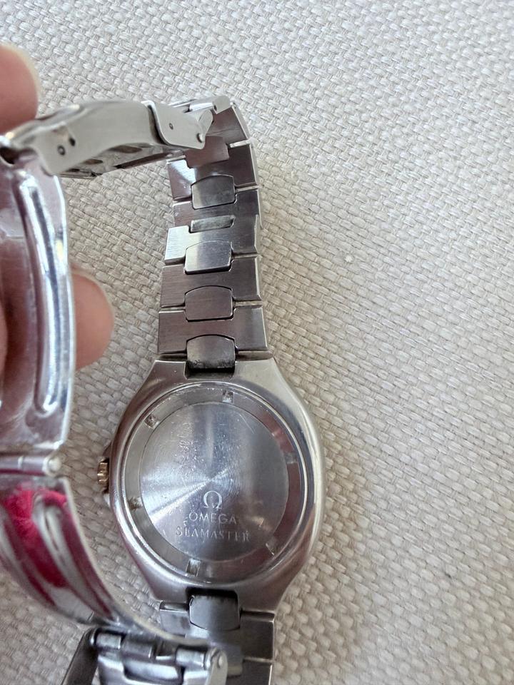 Omega Seamaster Professional 200m Quart Solid Gold 14k Bezel pre-Bond Seamaster. — photo 3