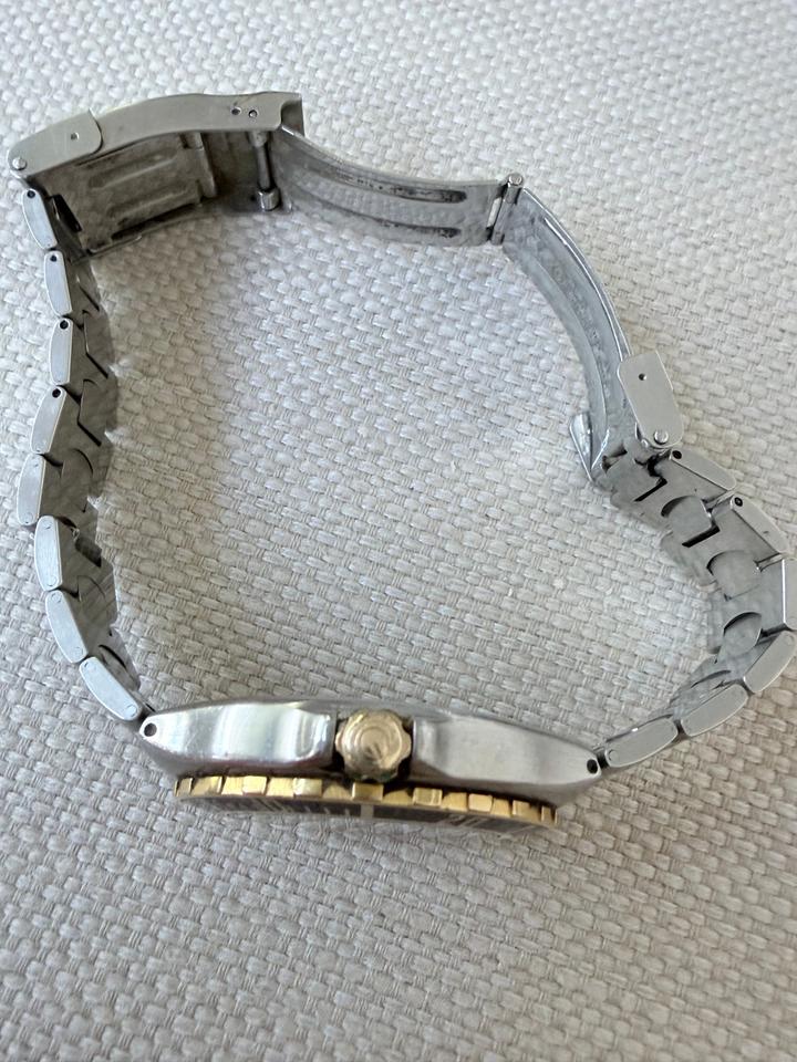 Omega Seamaster Professional 200m Quart Solid Gold 14k Bezel pre-Bond Seamaster. — photo 7