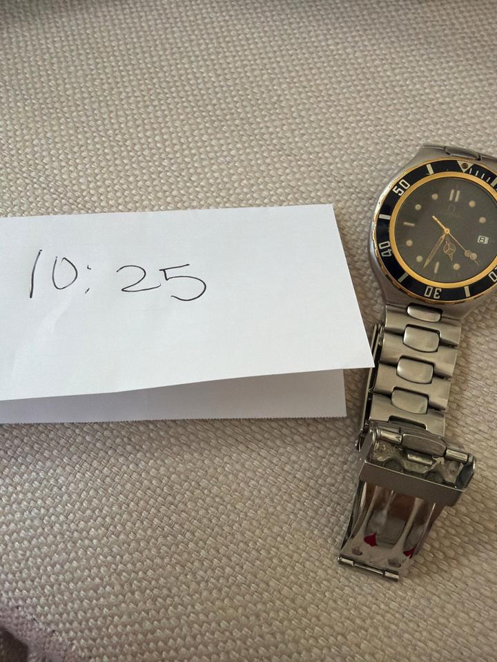 Omega Seamaster Professional 200m Quart Solid Gold 14k Bezel pre-Bond Seamaster. — photo 10