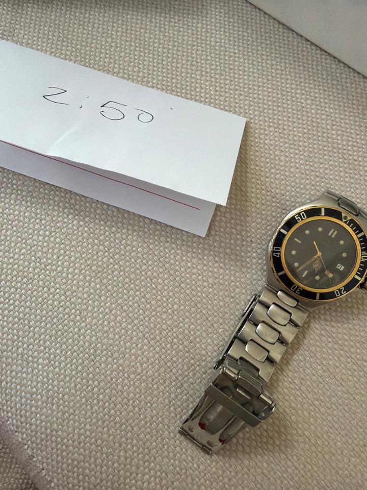 Omega Seamaster Professional 200m Quart Solid Gold 14k Bezel pre-Bond Seamaster. — photo 11