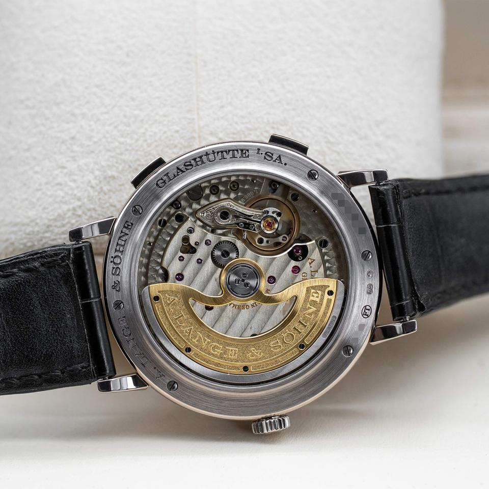 A. Lange &amp; Söhne Saxonia Dual Time 385.026 Silver Dial 40mm 2015 Box &amp; Papers — photo 16