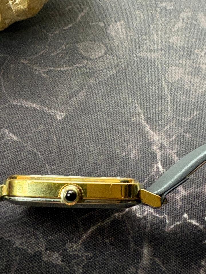 Omega De Ville Vintage Manual Wind w/Hirsch Strap — photo 5