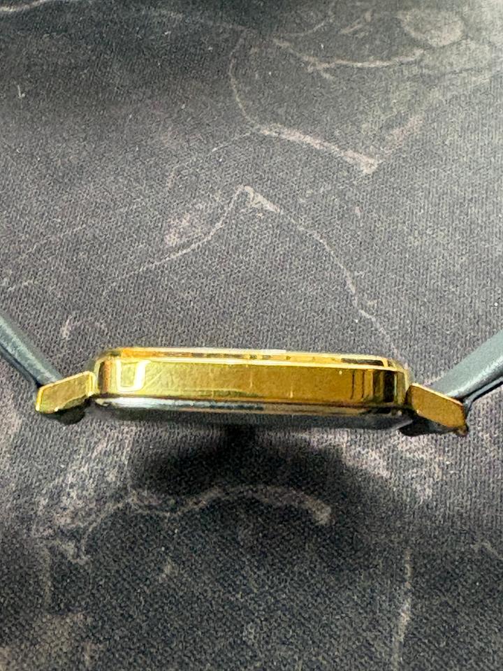 Omega De Ville Vintage Manual Wind w/Hirsch Strap — photo 6