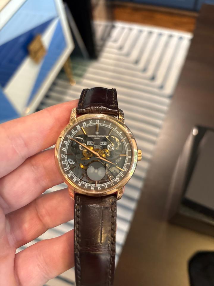 Vacheron Constantin Traditionnelle Complete Calendar Openface — photo 9