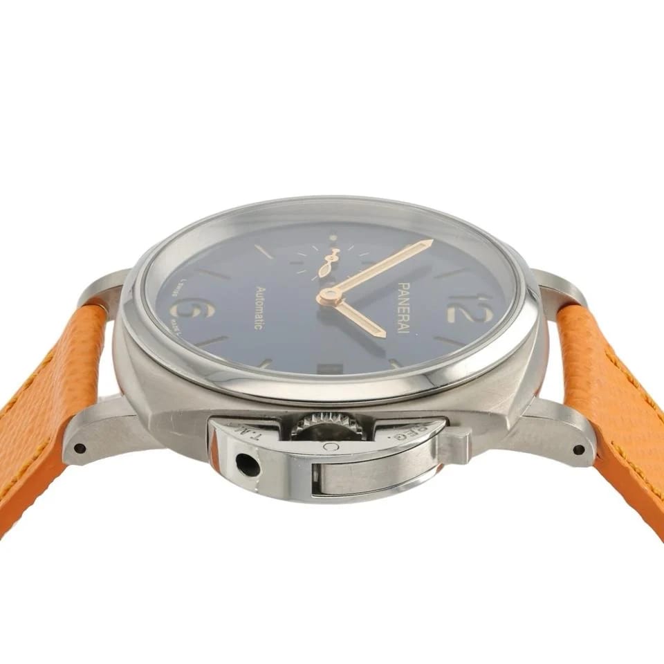 Panerai Luminor Blue Dial Titanium 38mm Automatic Movement Mens Watch PAM00926 — photo 4