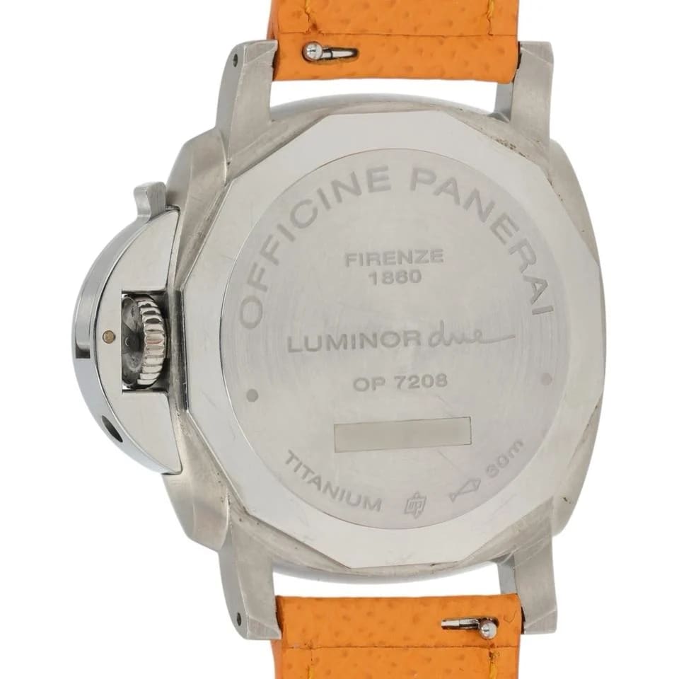 Panerai Luminor Blue Dial Titanium 38mm Automatic Movement Mens Watch PAM00926 — photo 7