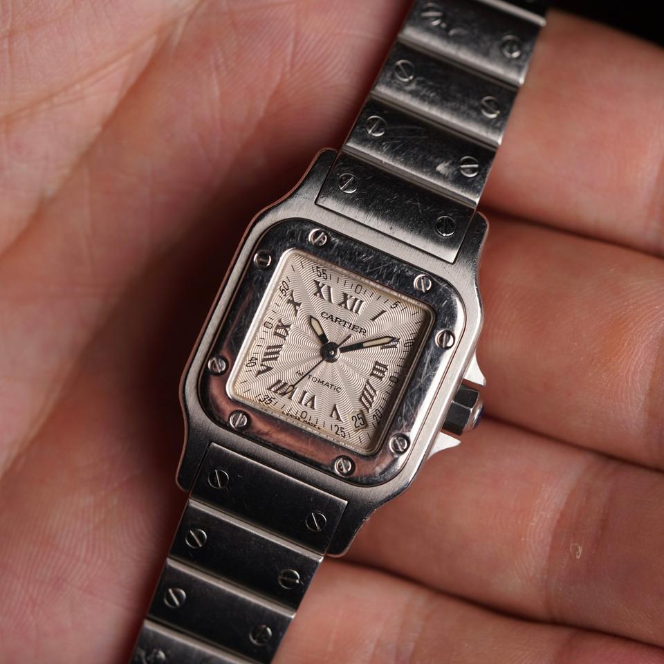 Cartier Santos Galbée Reference 2423 w Box