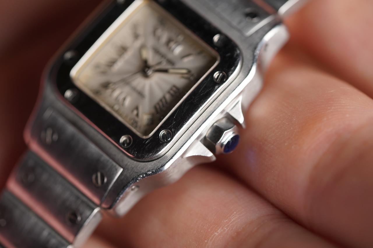 Cartier Santos Galbée Reference 2423 w Box — photo 3