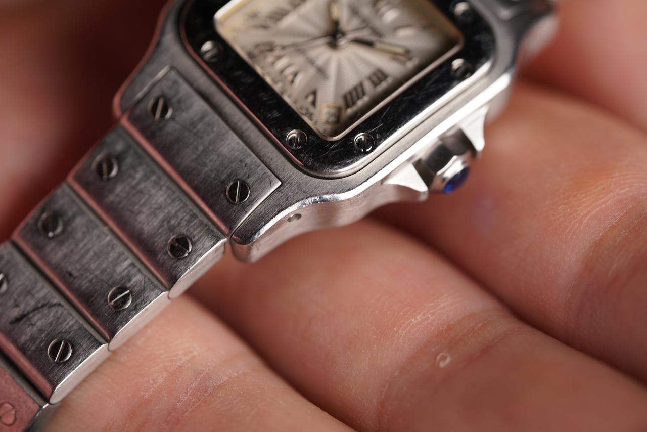 Cartier Santos Galbée Reference 2423 w Box — photo 4