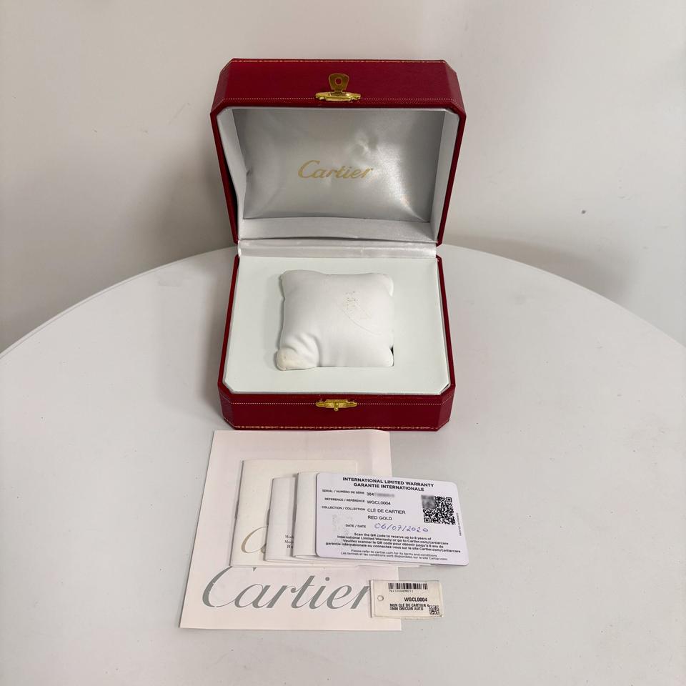 Cartier Clé de Cartier 18k Rose Gold 40mm Automatic Men's Watch WGCL0004 — photo 12