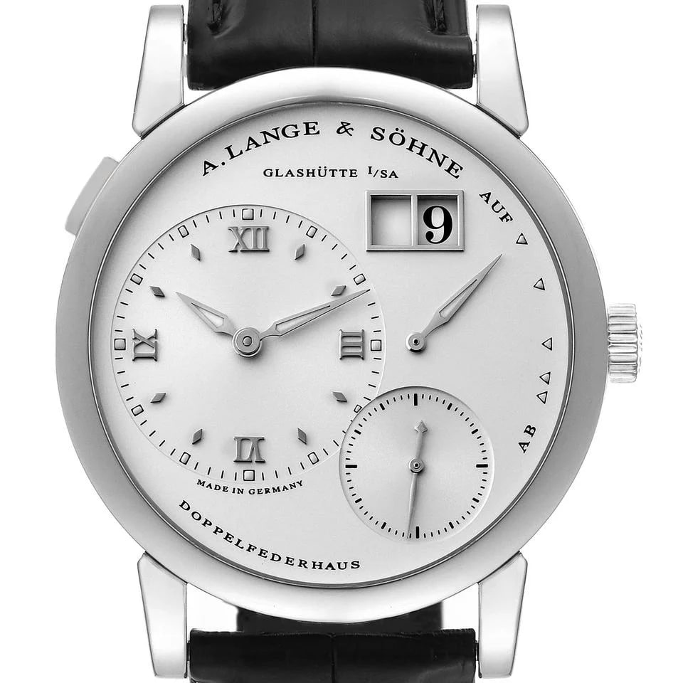 A. Lange &amp; Söhne Lange 1 White Gold Silver Dial Mens Watch 101.039 — photo 5