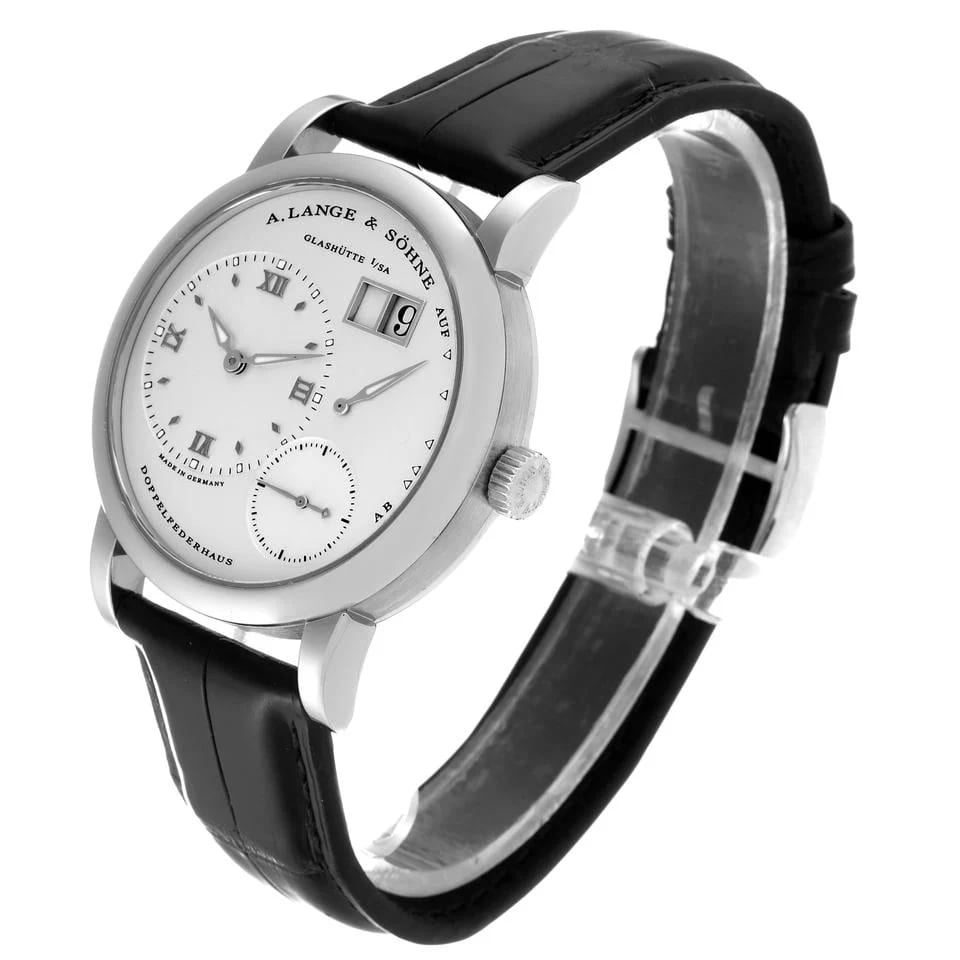A. Lange &amp; Söhne Lange 1 White Gold Silver Dial Mens Watch 101.039 — photo 8