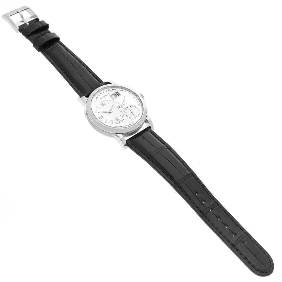 A. Lange &amp; Söhne Lange 1 White Gold Silver Dial Mens Watch 101.039 — photo 9