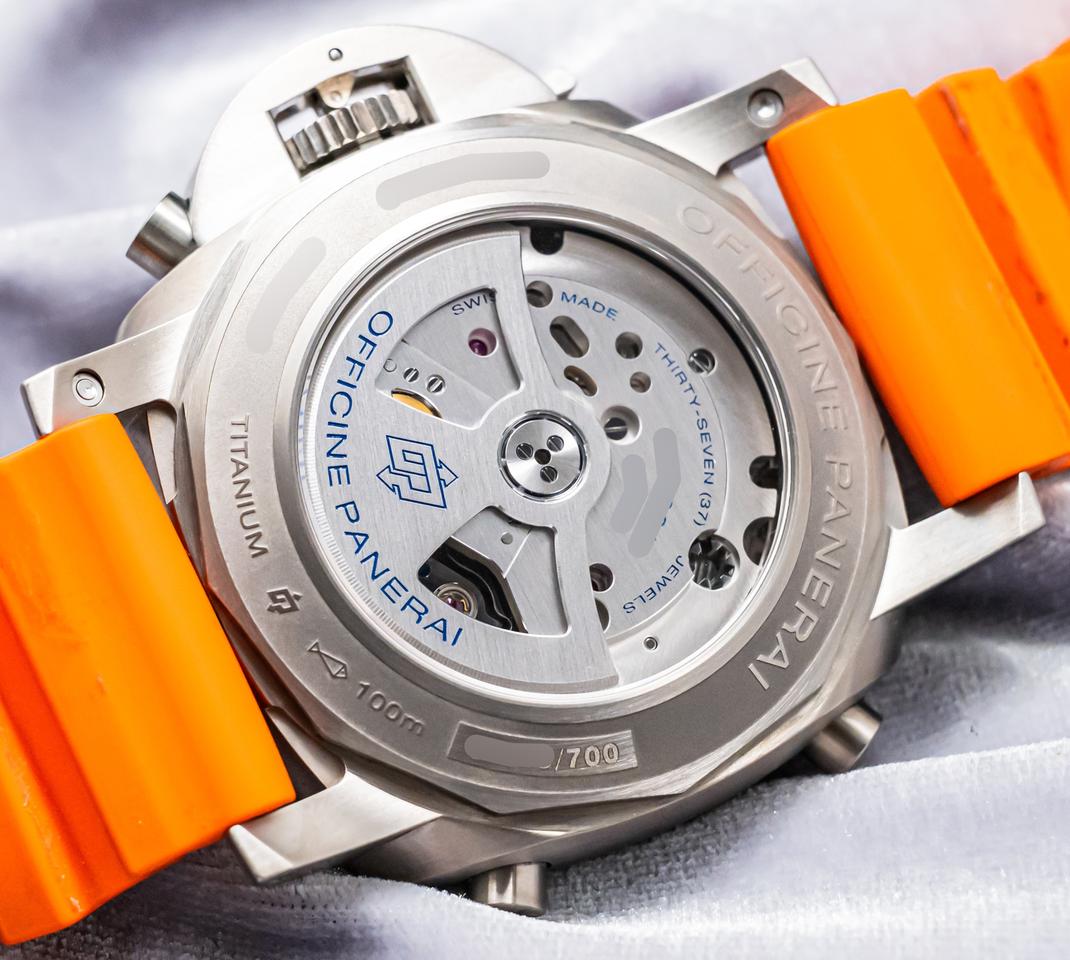Panerai Luminor 1950 Regatta 3 Days Chrono Flyback 526 Luminor Regatta Flyback $19K MSRP Titanio 47mm Black Dial 3 Days PAM00526 PAM526 PAM — photo 8