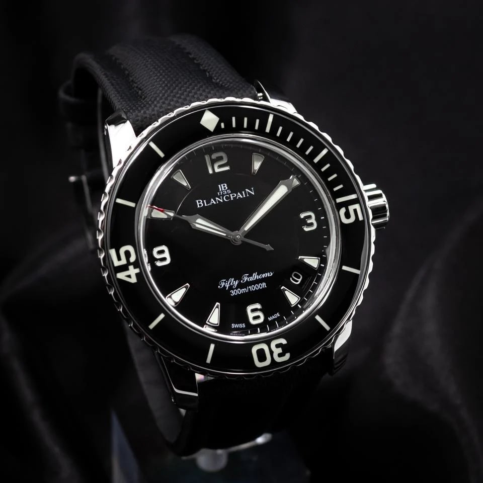 Blancpain Fifty Fathoms 2024 Blancpain Fifty Fathoms 45 SS Black B&amp;P 5015-1130-52A — photo 2