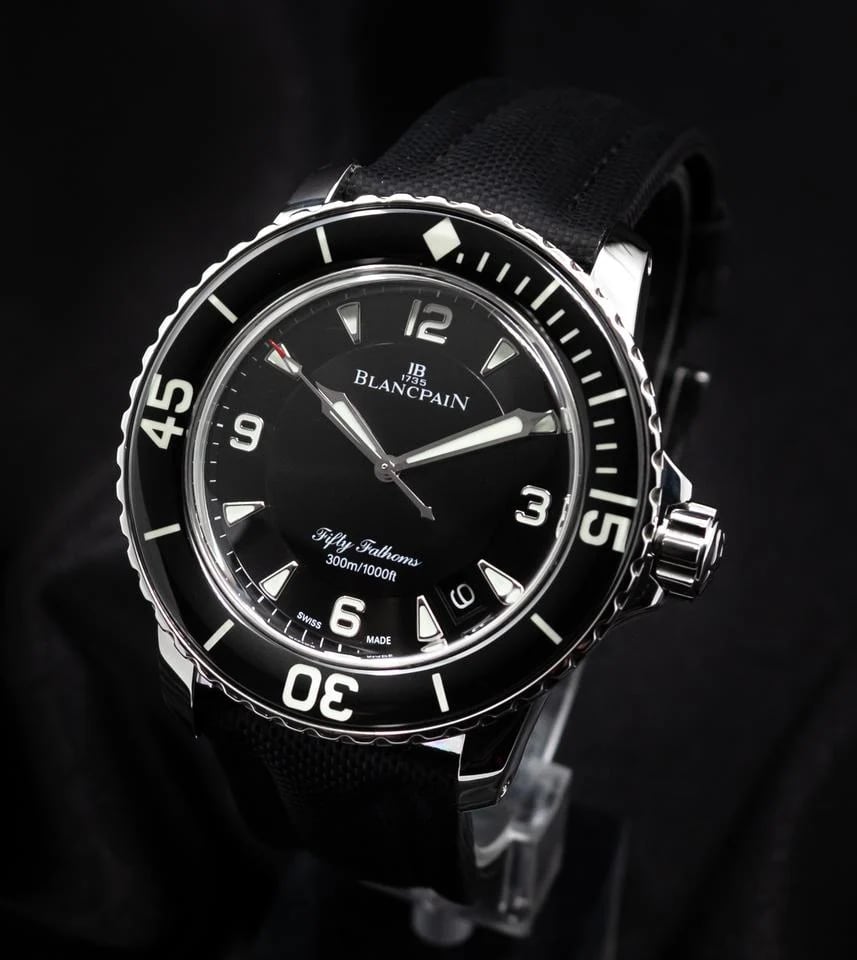 Blancpain Fifty Fathoms 2024 Blancpain Fifty Fathoms 45 SS Black B&amp;P 5015-1130-52A — photo 3