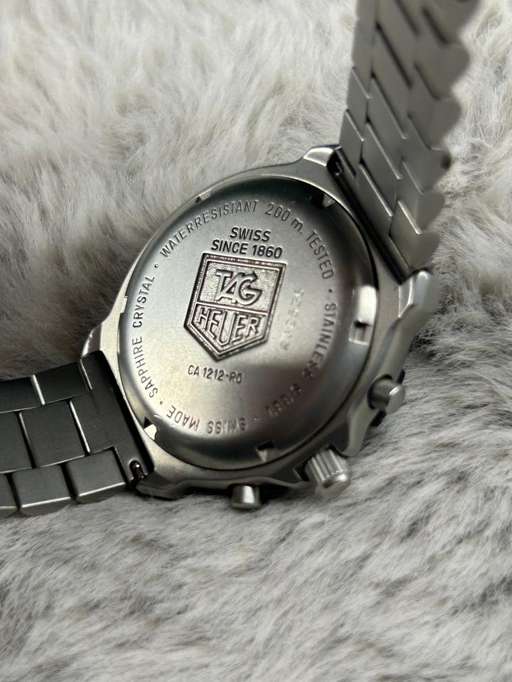 TAG Heuer Formula 1 Quartz F1 Chronograph CA1212-R0 White Panda Full set — photo 3