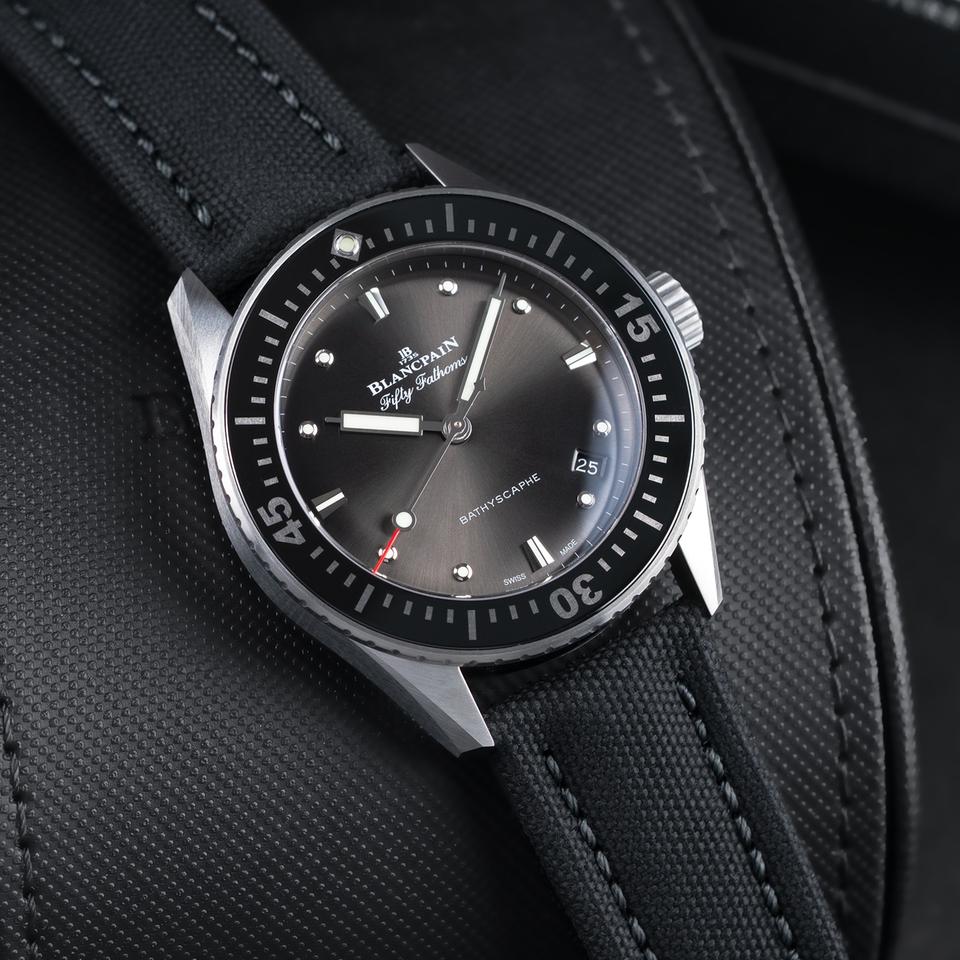 Blancpain Fifty Fathoms Bathyscaphe NEW 2026 Fifty Fathoms Bathyscaphe 38mm 5100B-1110-B52A