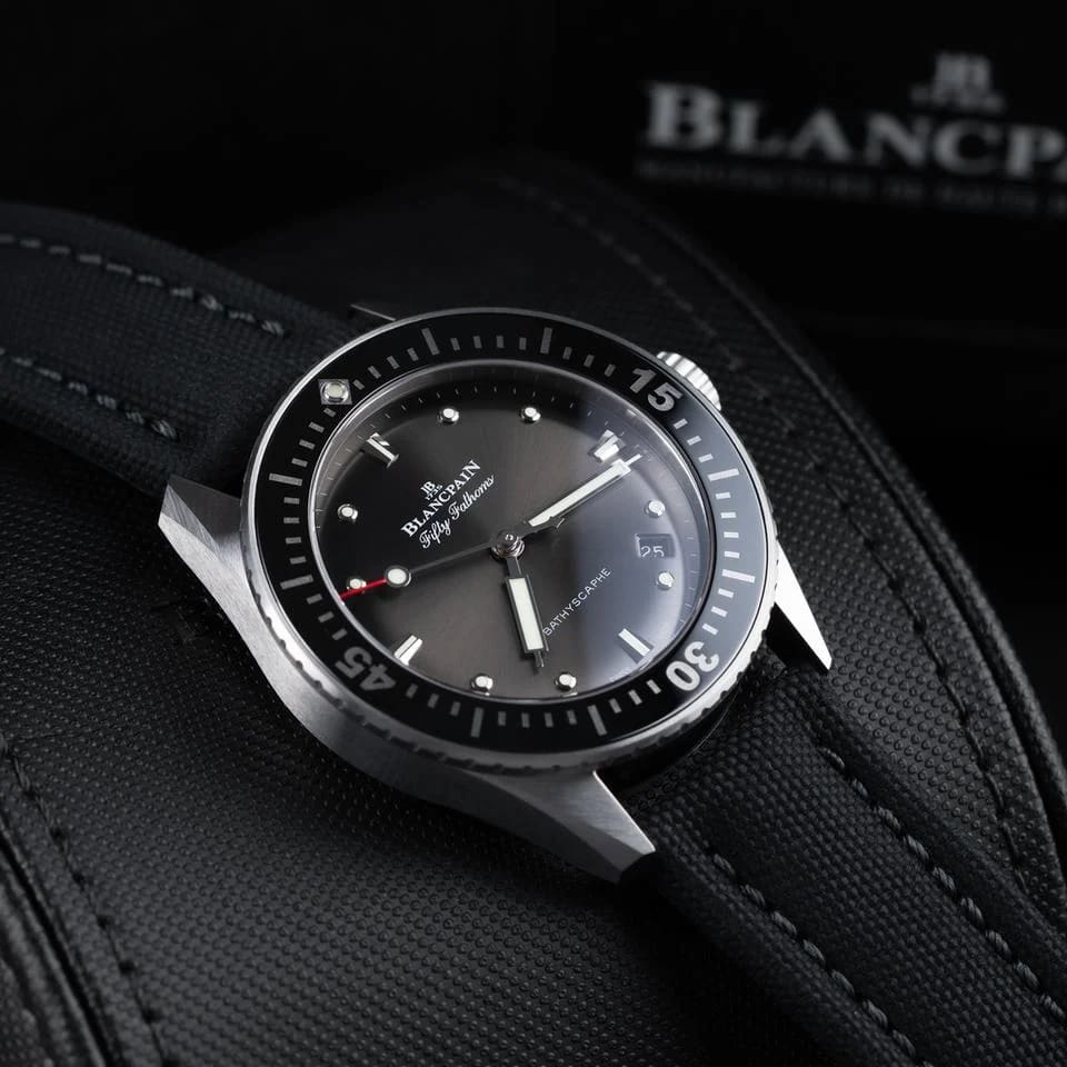 Blancpain Fifty Fathoms Bathyscaphe NEW 2026 Fifty Fathoms Bathyscaphe 38mm 5100B-1110-B52A — photo 3
