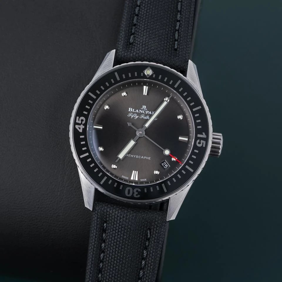 Blancpain Fifty Fathoms Bathyscaphe NEW 2026 Fifty Fathoms Bathyscaphe 38mm 5100B-1110-B52A — photo 5