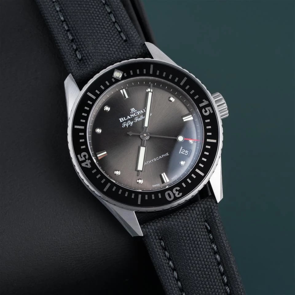 Blancpain Fifty Fathoms Bathyscaphe NEW 2026 Fifty Fathoms Bathyscaphe 38mm 5100B-1110-B52A — photo 6