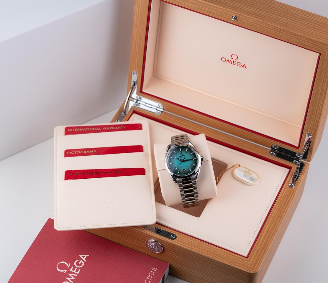Omega Seamaster Aqua Terra NEW 2026 Seamaster Aqua Terra Turquoise Dial 38mm 220.10.38.20.03.005 — photo 2