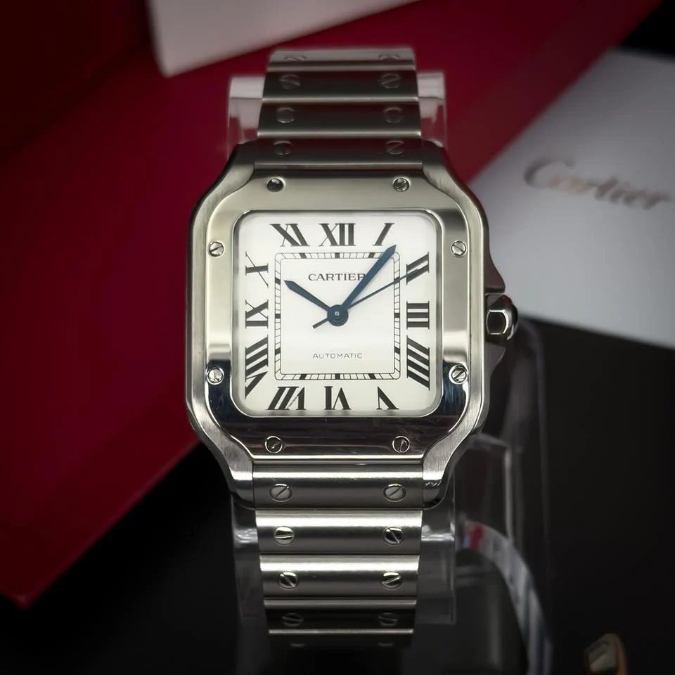 Cartier Santos De Cartier Medium - 2022 Box and Papers