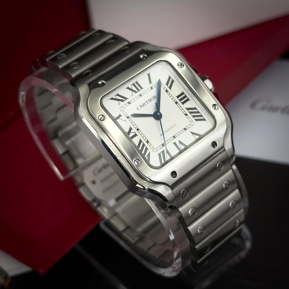 Cartier Santos De Cartier Medium - 2022 Box and Papers — photo 3