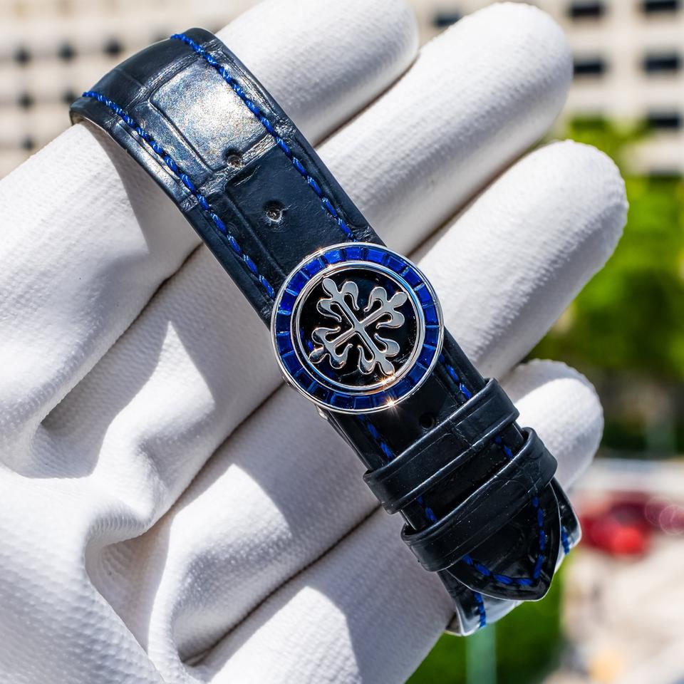 Patek Philippe Perpetual Calendar Chronograph 2023 Grand Complications 5271/11p Blue Sapphire 41mm — photo 9