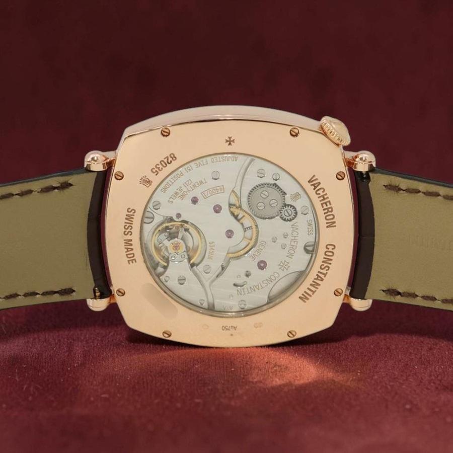 Vacheron Constantin American 1921 2018 Historiques American 1921 Pink Gold Silver Dial Drivers Watch 82035/000R-9359 Full Set 82035 — photo 5