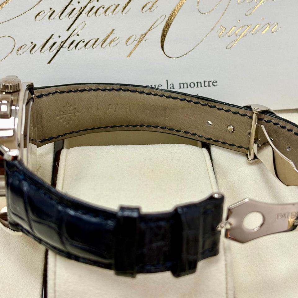 Patek Philippe World Time Chronograph 5930G-001 Blue Dial World Time Chronograph Box + Papers — photo 11