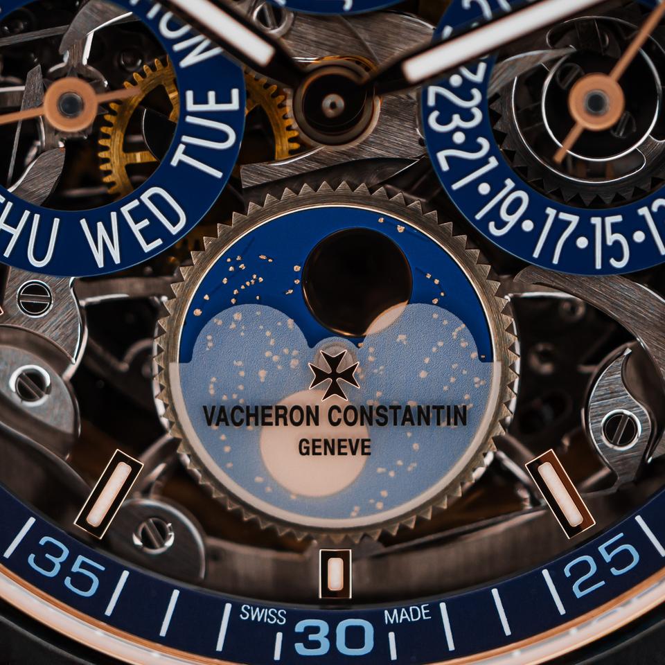 Vacheron Constantin Overseas Perpetual Calendar Skeleton Ultra-thin Full Set with Box and Papers — photo 3