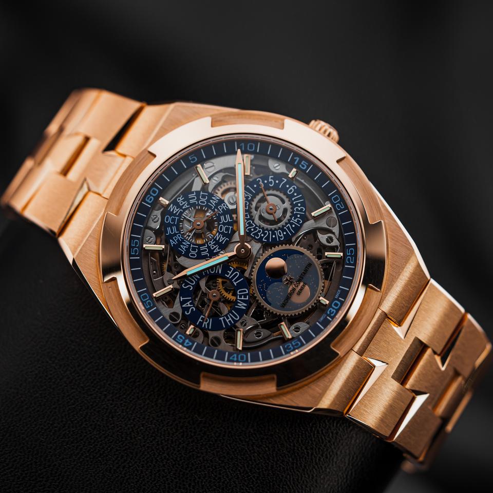 Vacheron Constantin Overseas Perpetual Calendar Skeleton Ultra-thin Full Set with Box and Papers — photo 13
