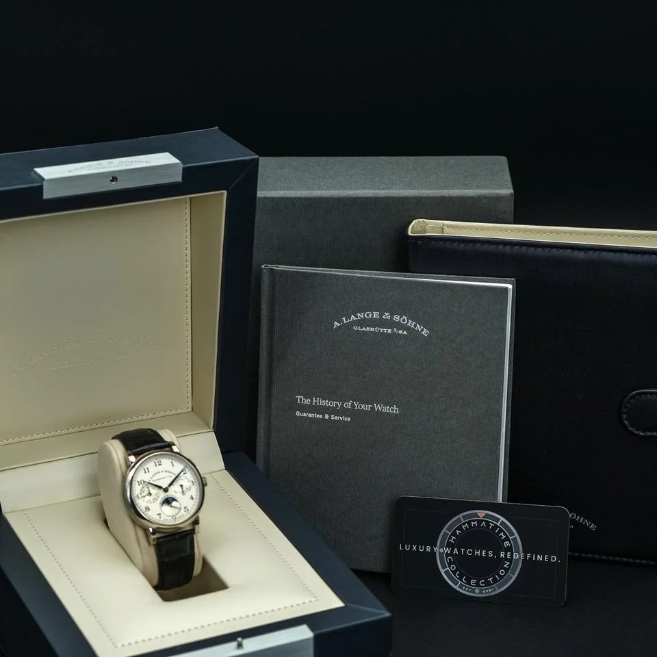 A. Lange &amp; Söhne 1815 Annual Calendar 238.026 White Gold 40mm Box &amp; Papers — photo 9