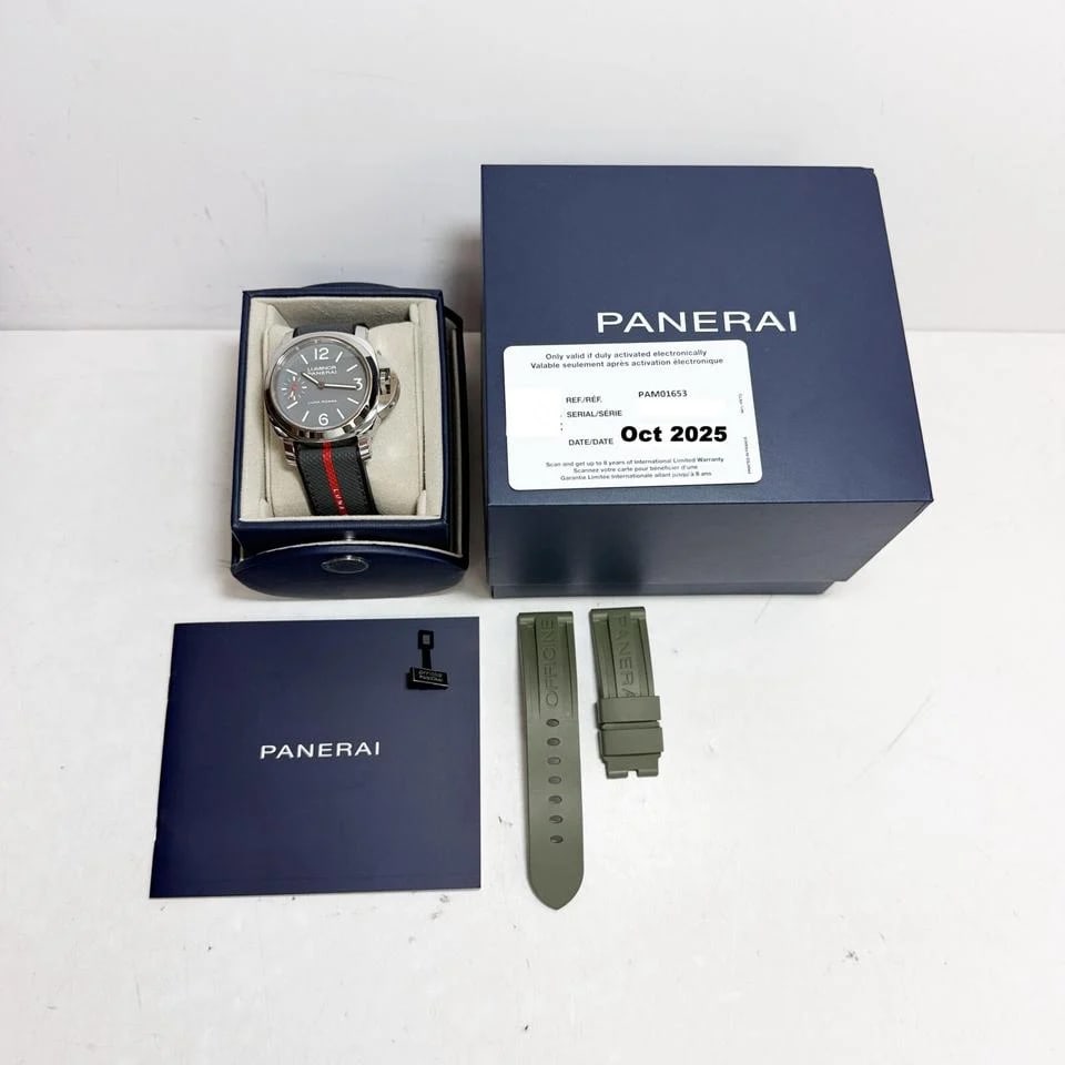 Panerai 2025 Luminor Luna Rossa Tre Giorni PAM01653 44MM Grey Steel Box PaperLuminor — photo 2